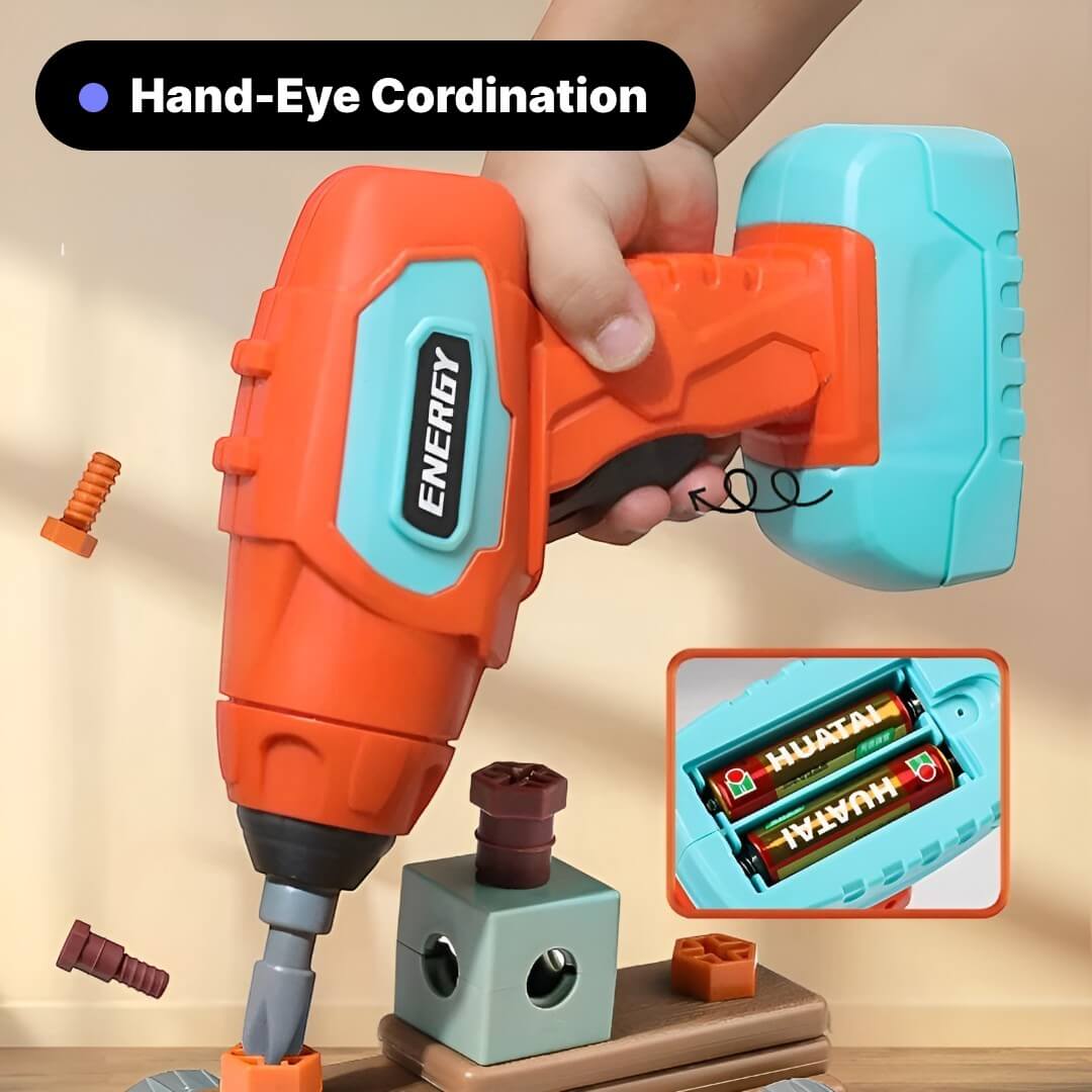 Sparkjolly® 144 Pcs Junior Engineer Workshop Kit